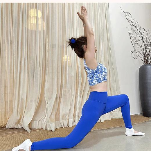 【现货秒发】壁虎瑜伽【2503TZ342】国风印花高弹套装（可拆卸胸垫） 商品图5