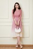 Le Malene 浪漫粉色渐变百褶连衣裙 19940 商品缩略图1