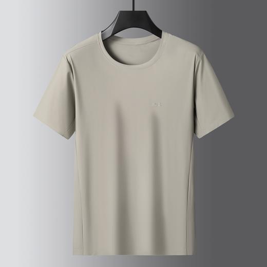 【冰丝速干】【DK】大依优型大码短袖T恤加肥大码半袖男夏季冰丝弹力凉感打底衫胖子圆领运动T恤 商品图5