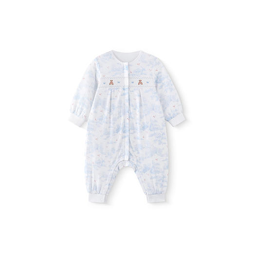 【商场同款】英氏儿童睡袋四季长袖男女童睡袋5A抗菌分腿防踢被 商品图4