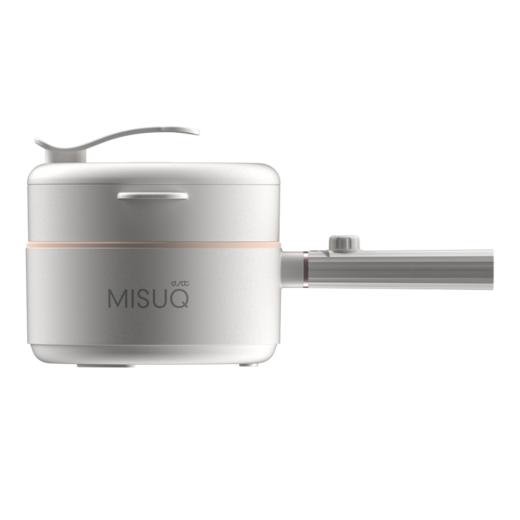 都市太太米思奇电煮锅宿舍学生多功能家用电炒一体电热火锅小型煮面小电锅_白色 商品图4