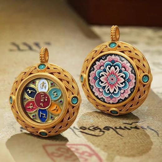 24K镀金香泥手绘唐卡 商品图1