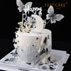 1027CAKE |    蝴蝶月亮  灰色系 商品缩略图1
