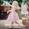 【宝宝服饰】嫚熙童装蚕丝吊带连衣裙小女孩公主裙女宝宝长裙 商品缩略图4