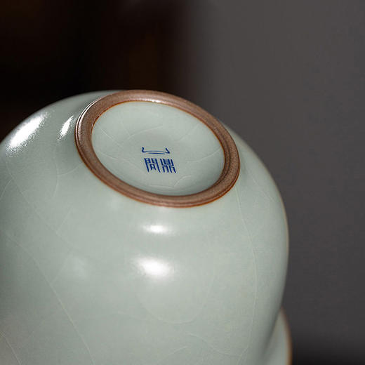 问鼎汝窑澜清盖碗（缺货） 商品图4