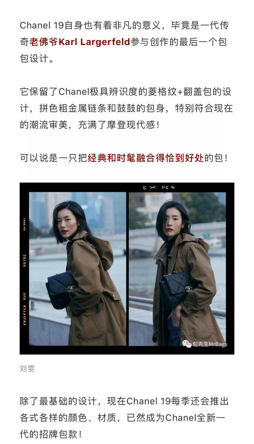 【CHANEL香奶奶19bag】背上回头率疯长 百看不厌 人手必备款 整个就不会出错的包包爱死了 两色可选 绝对让你觉得物超所值 高品质版本 怒省几万块 收到绝对惊喜 性价比炸裂 商品图5