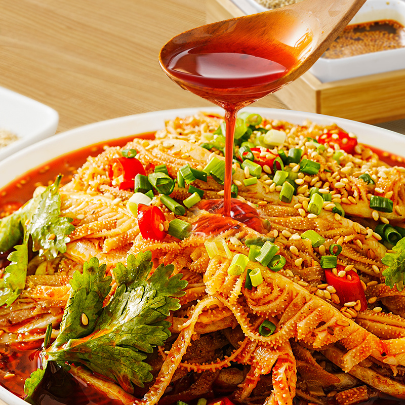 【甄选】四川品品冷吃千层肚地道川味香辣红油味鲜拌脆爽510g/罐