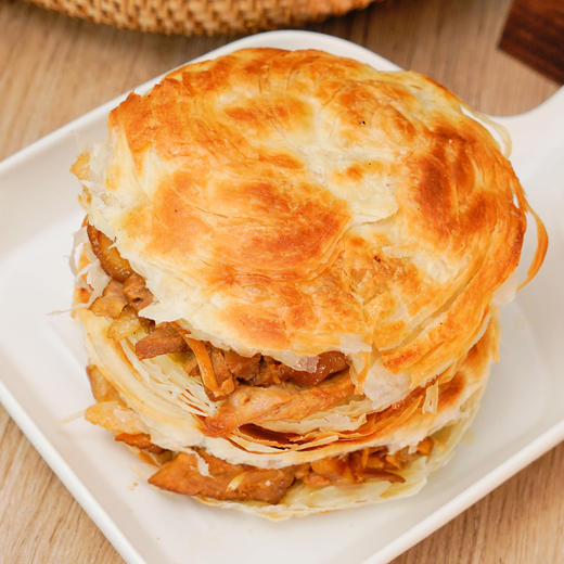 潼关肉夹馍 | 地道陕西味 馍酥肉香 一城一味 酥脆爆汁 加热即食 层层酥脆  满口留香 商品图0