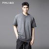 PINLI品立2025夏季新款男士宽松渐变圆领短袖T恤上衣GD252111315 商品缩略图0