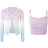 玉兰渐变针织内搭吊带两件套修身(货号:MC85SW005F9001) 商品缩略图1