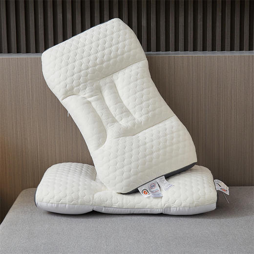 自然醒三代Spa乳胶按摩枕头枕芯家用护颈椎助睡眠睡觉专用单人学生男一对装不塌陷XK 商品图12