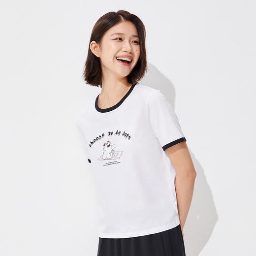 【T恤】奶噗噗联名短袖T恤 1P2221228 商品图3
