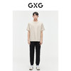GXG男装 棋盘格凉感短袖T恤夏季热卖#G24D442153 商品缩略图1