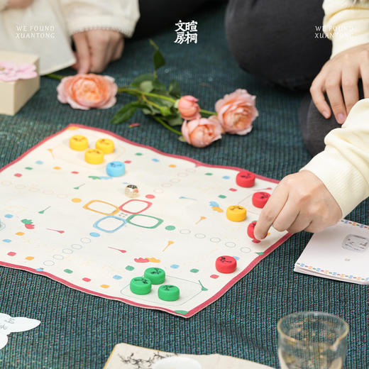 暄桐文房 一起云游 飞行棋 商品图3