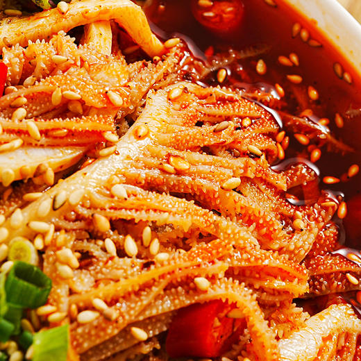 严选 | 四川品品冷吃三拼1025g（千层肚+无骨鸡爪+贡菜）+150g笋片 / 冷吃双拼600g(千层肚+贡菜）+200g魔芋凉皮 / 冷吃千层肚510g/罐 商品图2