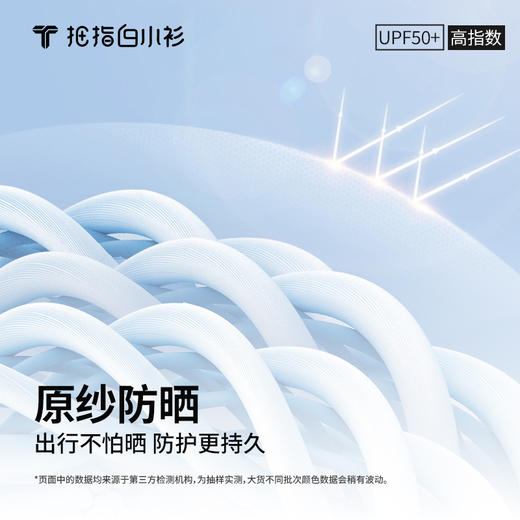 拇指白小衫可拆卸轻量防晒衣无限系列 商品图1