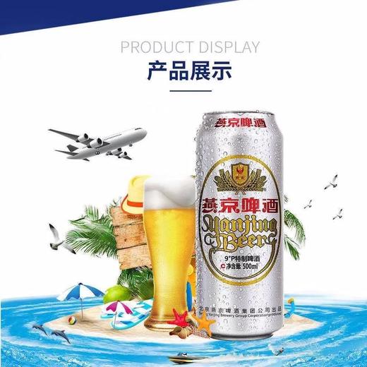 燕京特制啤酒 9度 整箱500ml*12瓶（从云仓发货） 商品图2