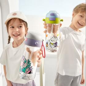 baby care600m二合一户外水杯tritan款BC2209967-拉文迪青/维卡紫