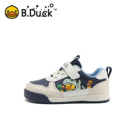 B.Duck小黄鸭春款休闲鞋稳步鞋运动鞋软底防滑女童宝宝鞋26-30 B3586969 商品图0