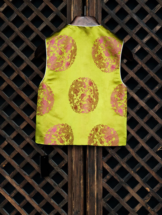 盛唐牡丹| 儿童系列|Kids 真丝花蕾缎马甲 商品图6