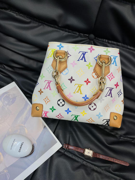 Lv 老花 白三彩 水桶包 商品图1
