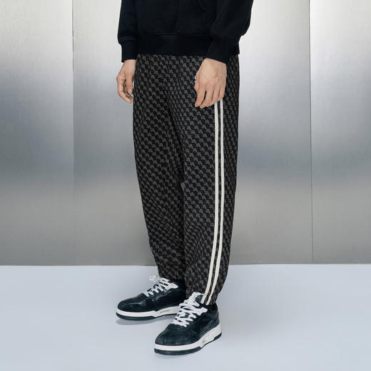 GXG男装 暗纹提花束脚针织长裤 热卖休闲裤束脚裤GEX10229294 商品图4