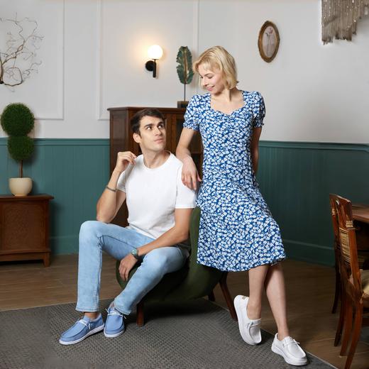 2双-40【超轻云感 缓震透气】EHKO轻便休闲可机洗懒人鞋男女款情侣鞋极简设计 商品图2