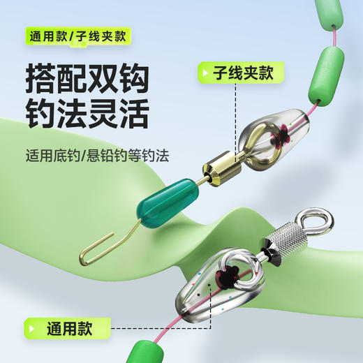 汉鼎传统钓七星漂线组朝天钩子线夹主线组成品线组鲫鱼绑好线钓鱼 商品图2