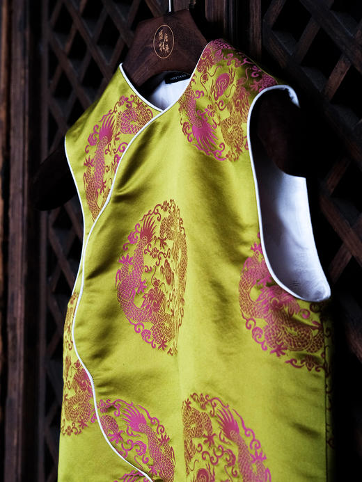 盛唐牡丹| 儿童系列|Kids 真丝花蕾缎马甲 商品图4