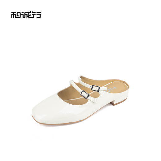 和诚行 2025夏季新款复古百搭穆勒鞋女时尚可外穿包头拖鞋0210306 商品图1