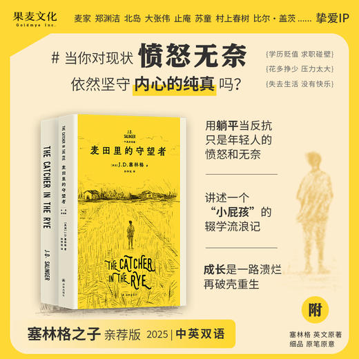 麦田里的守望者：中英双语版 商品图0