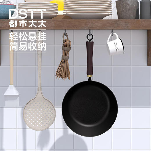 都市太太_真不锈料理炒锅_26cm燃气灶电磁炉通用【K】 商品图2