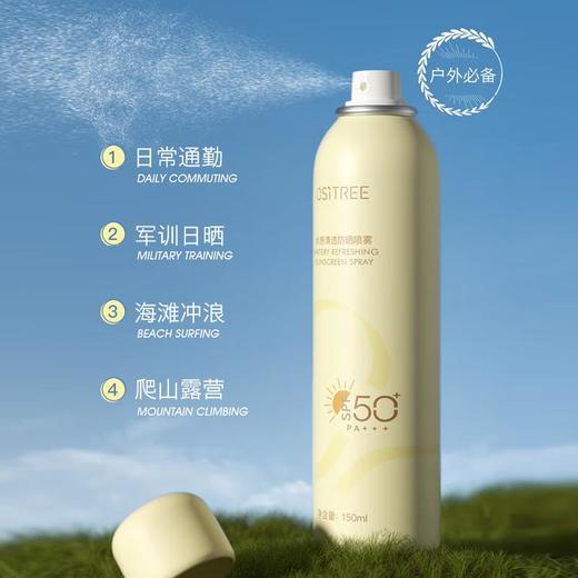 柳丝木水感清透防晒喷雾 商品图3