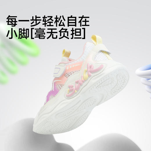 B.Duck小黄鸭童鞋夏季男女童儿童运动鞋28-35 B1686879 商品图4