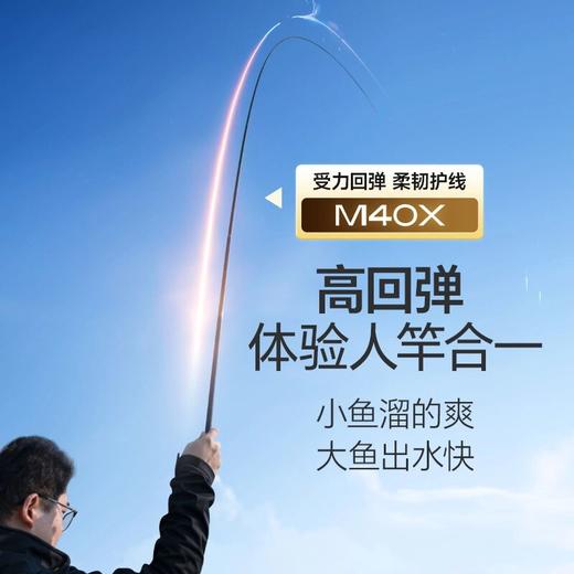 汉鼎卓越46tM40XT1100四季小综合竿台钓竿超轻硬鲫鱼竿钓鱼钓竿 商品图3