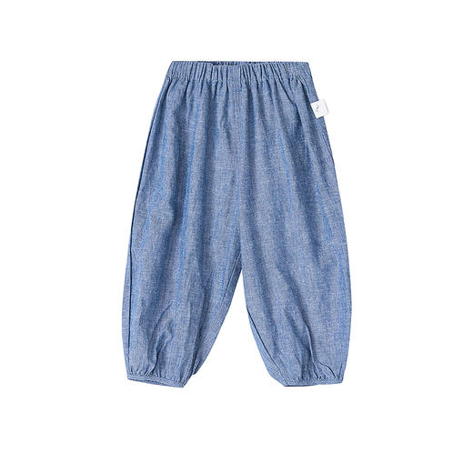 笛莎Deesha 童装女童裤子2025夏新款女童宽松舒适防蚊萝卜裤 商品图4