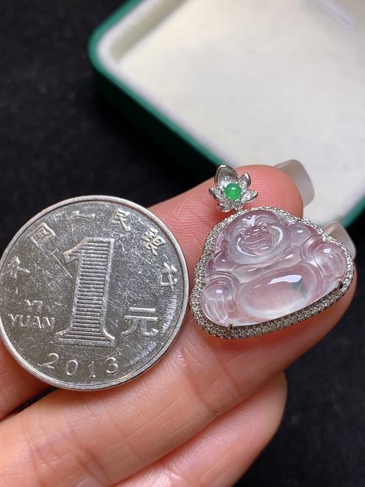 佛公翡翠吊坠 商品图3