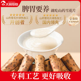 大树伯伯 纯铁棍山药雪花片 180g/罐 即食早餐 冲饮代餐 营养饱腹