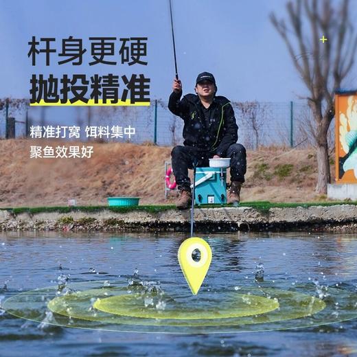 汉鼎轻硬碳素打窝勺投饵器抛饵勺饵料勺打窝勺远投打饵勺钓鱼用具 商品图3
