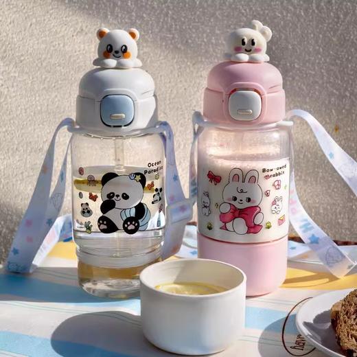 童趣公仔儿童塑料杯650ML（五色均配）随机发（250249） 商品图3