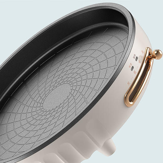 都市太太都市太太高尔夫系列多功能电饼铛家用电饼铛双面加热1800W大火力早餐机煎烤机 商品图3