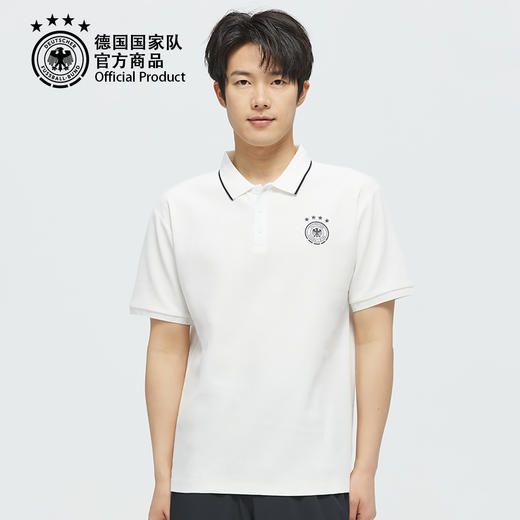【官方正版】德国国家队 | 春夏季简约舒适队徽印花纯色短袖 商品图2