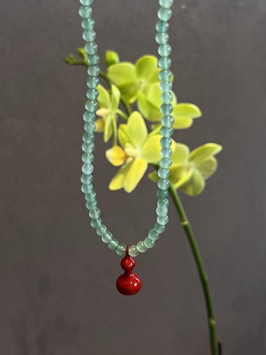 福禄系列红葫芦项链～ 商品图0