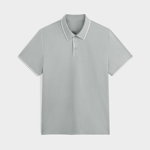 GXG男装 含桑蚕丝polo衫男士 24年夏季热卖G24X242021 商品图4