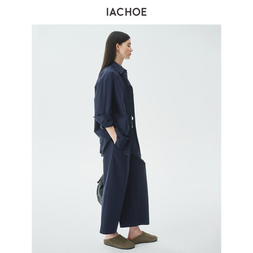 棉仓3621518019-IACHOE八分休闲裤全棉 商品图4