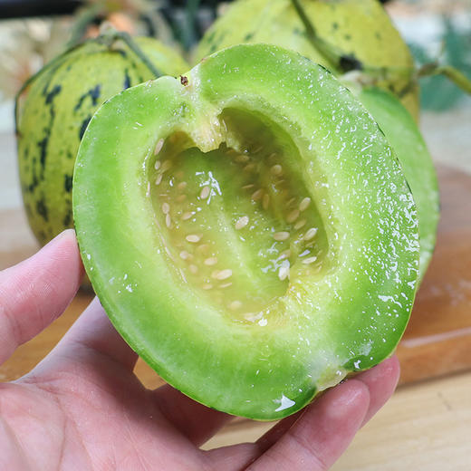 【山东好物】玲珑翡翠蜜瓜 2.7斤/4.5斤 商品图2