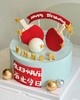 【臻品系列】---【乒乓球】送男孩、男生运动风生日蛋糕 商品缩略图0