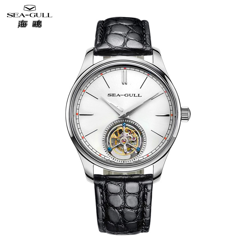 海鸥手表高端精品手动陀飞轮男表1017