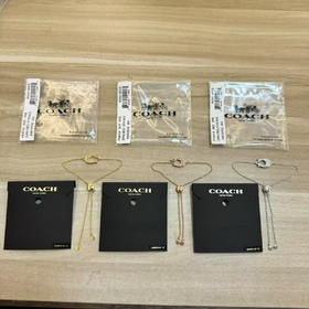 正品保真 出口北美奥莱订单！COACH/蔻驰满钻C标手链马蹄