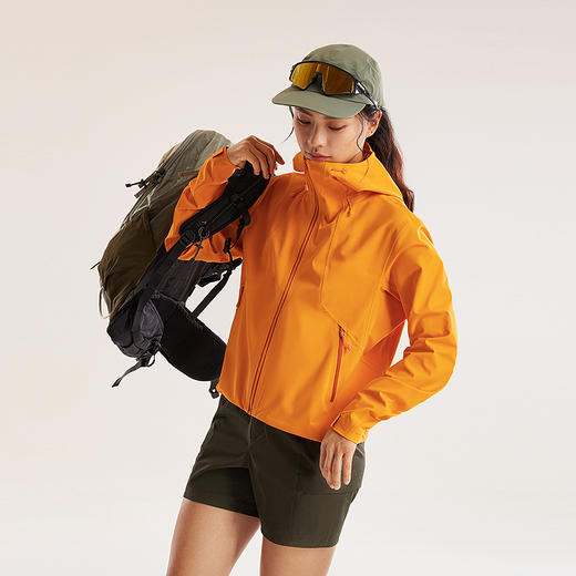 KAILAS凯乐石 户外运动 女短款连帽软壳 KG2519203 商品图2